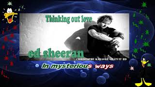 Ed Sheeran   Thinking out love