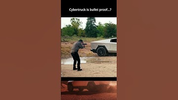 Cybertruck bullet proof test #cybertruck