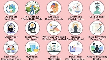 Daily Habits to Boost Your Brainpower Explained in 10 minutes