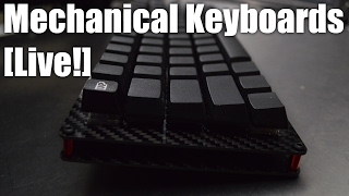Mechanical Keyboards Live - Unboxing The Mk Fission And Building An Olkb Preonic
