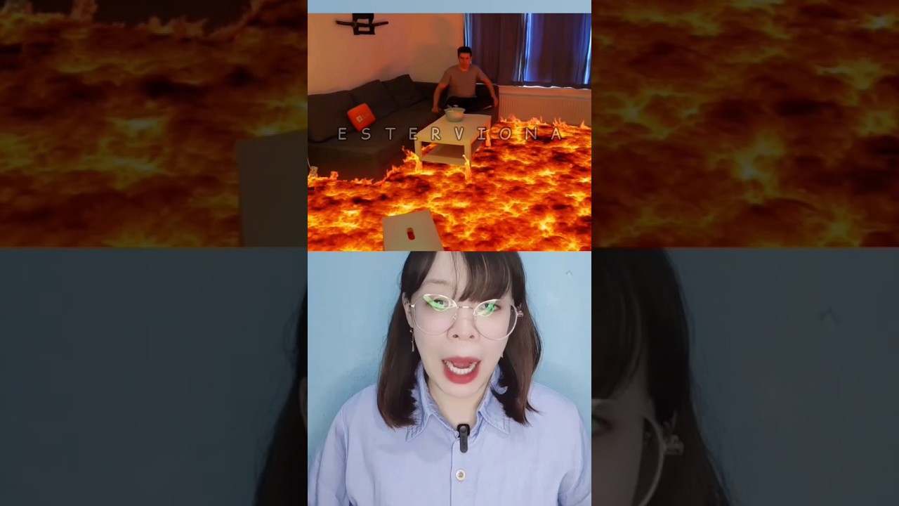 LAHAR PANAS MASUK DALAM RUMAH😱 | Esterviona 