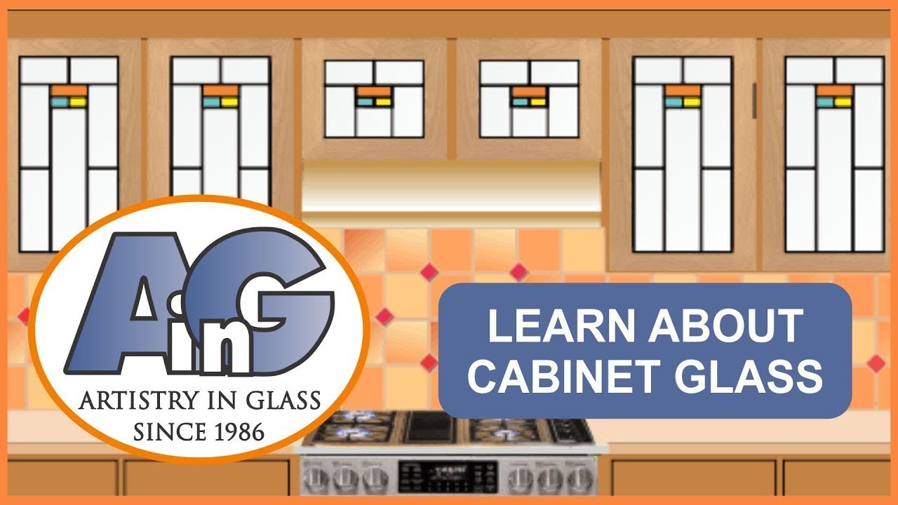 Art Glass inserts for Cabinets - stained, leaded, beveled, etched, and textured.