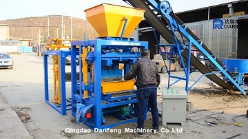 QT4-26 concrete block making machine