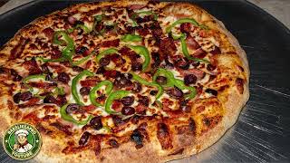 Easy Authentic Pizza Dough Recipe - Yields 2 Large Pizzas. - Authentic No Fail Recipe