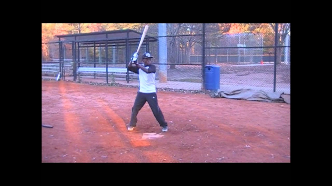 Antonio Williams Batting Practice (Wood Bat) YouTube