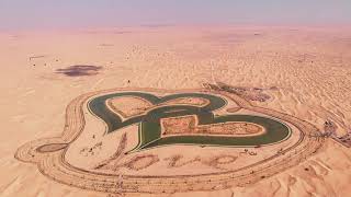 Laghi artificiali di Al Qudra Dubai 4K