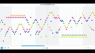 I made Bach Invention No. 4 on school music app screenshot 2