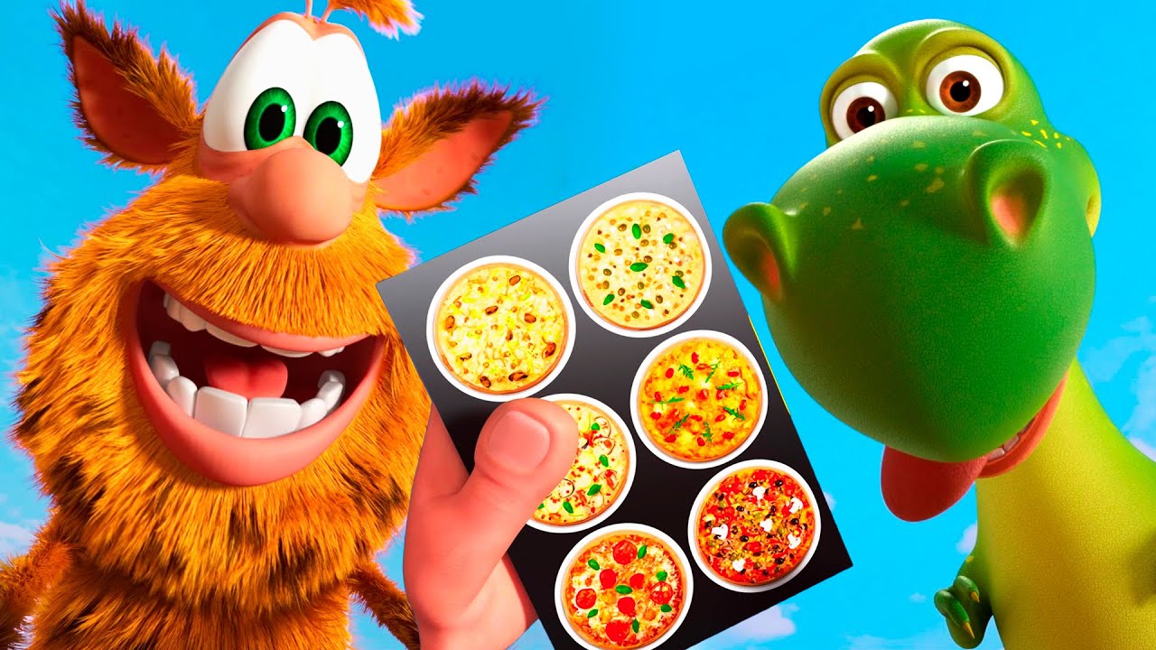 Booba ✨  Pizza 💯 Desenhos Animados Para Bebês