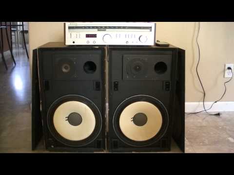 Kenwood Kr 725 Receiver Jbl L Speakers Youtube