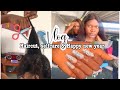 Vlog | preparing for 2021|  ( haircut, nails, errands)  + subscriber’s appreciation note