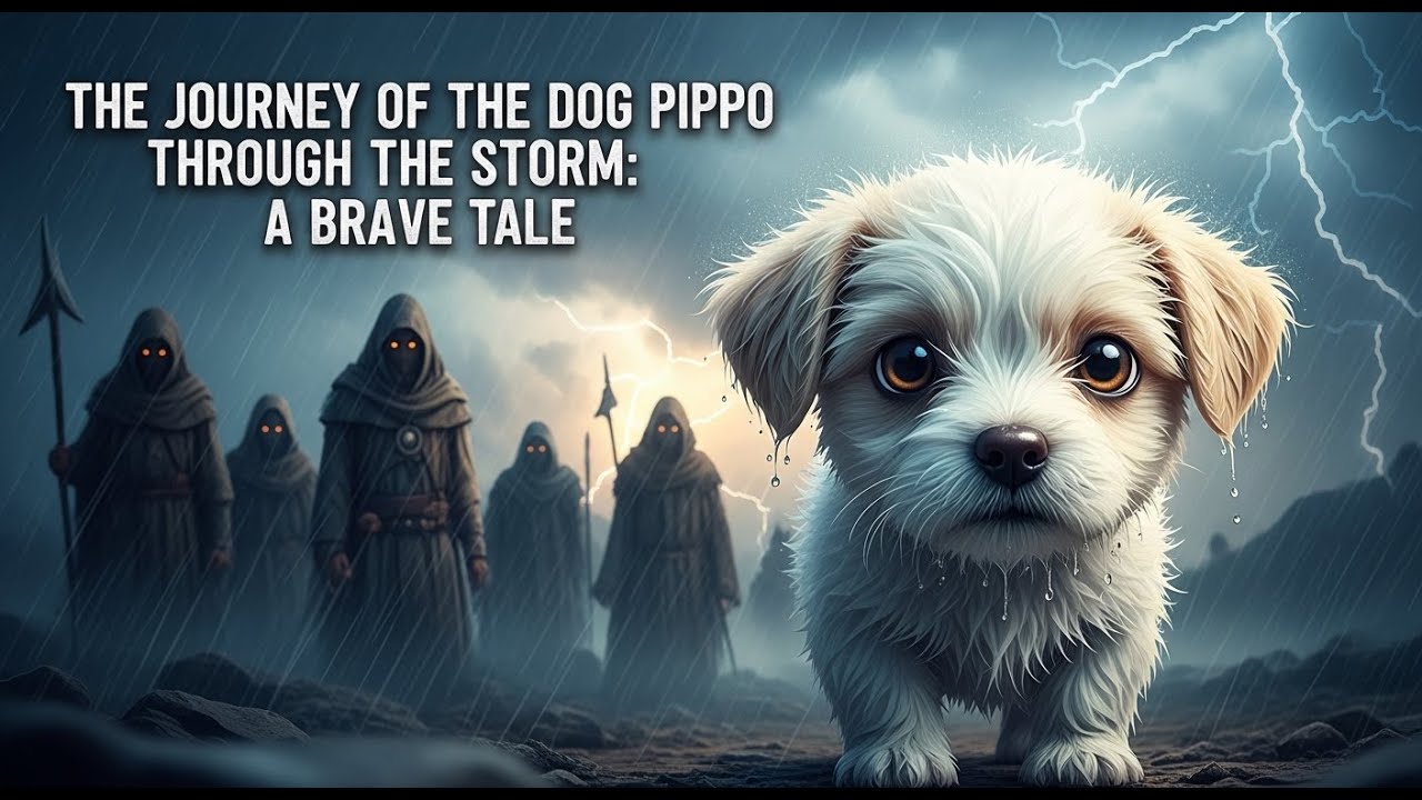 The journey of the dog Pippo through the storm: A Brave Tale