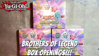 Yugioh Brothers of Legend Box Openings!!! CAN I PULL A STARLIGHT RARE?!?