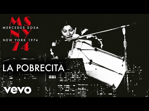 Mercedes Sosa - La Pobrecita (En Vivo NY) (Official Video)
