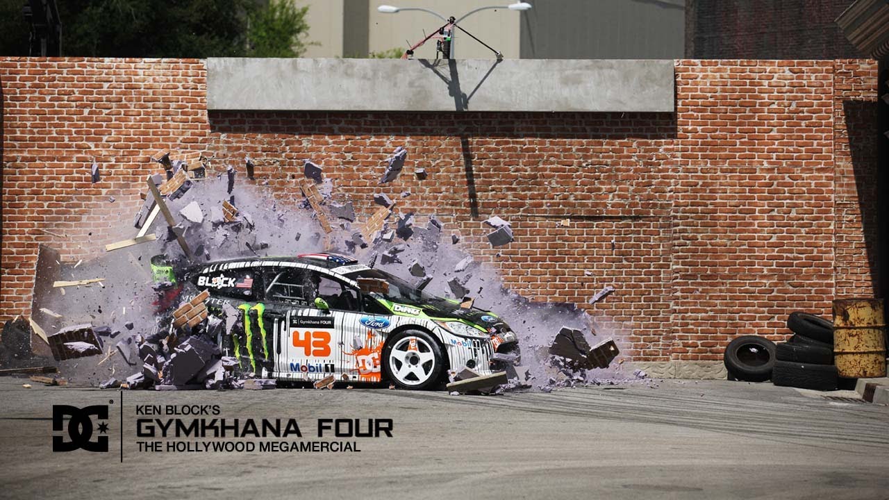 ⁣DC SHOES: KEN BLOCK'S GYMKHANA FOUR; THE HOLLYWOOD MEGAMERCIAL