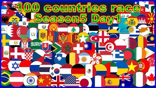 Season5 Day1 100 Countries 39 Stages Marble Point Race Marble Factory 2Nd