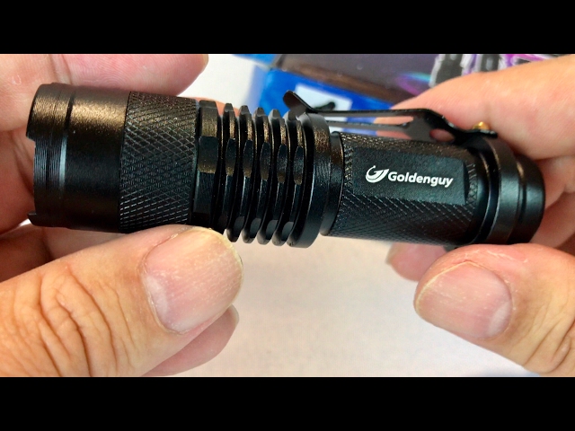 Tact-350 XML Q5 Flashlight Stealth Angel Survival