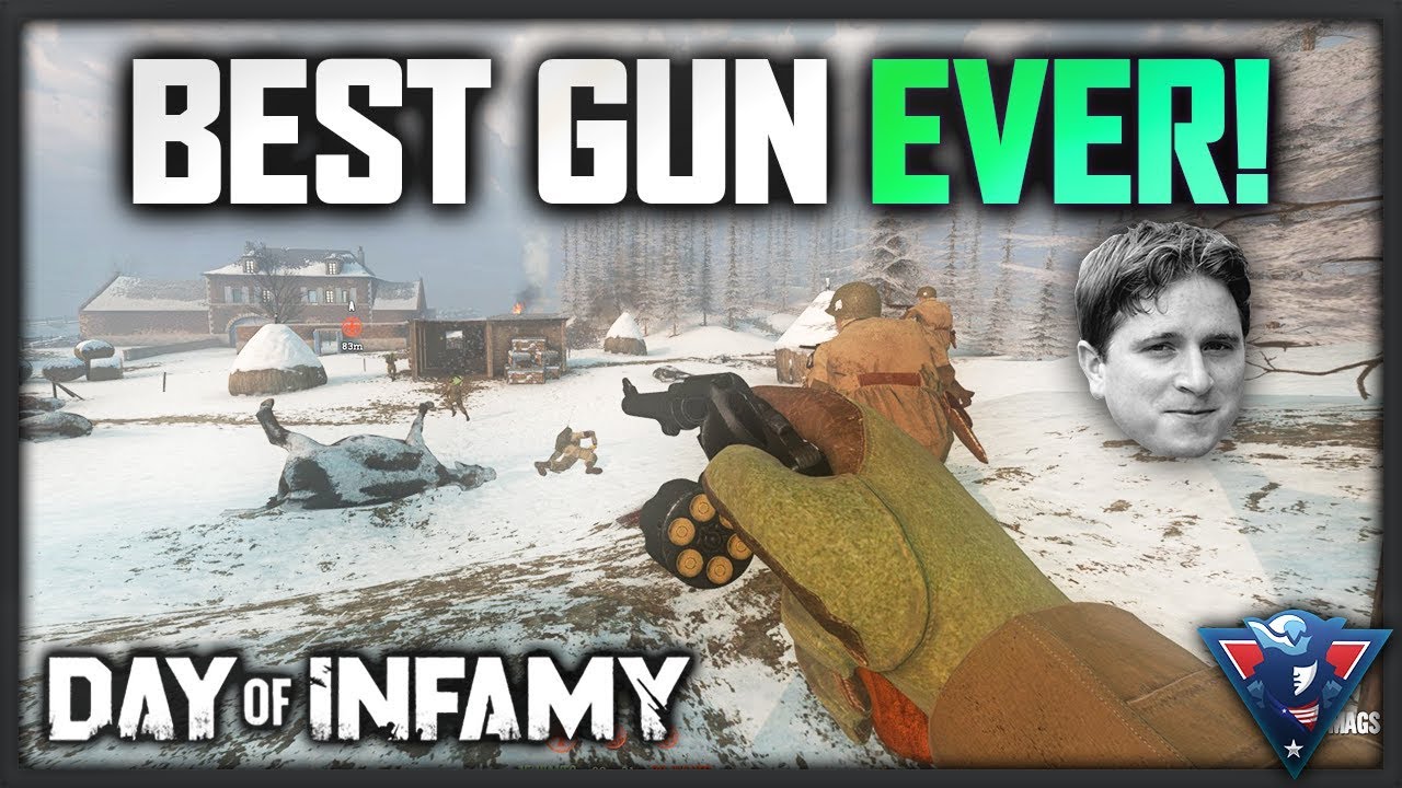 THE BEST GUN EVER (Sarcasm) | Day of Infamy Gameplay