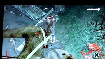 C.O.D Black Ops Zombies Shi No Numa Out Of Map (Tutorial) !!!!