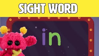 In - Lets Learn The Sight Word In With Hubble The Alien Nimalz Kidz Songs And Fun