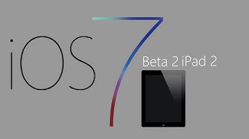 IOS 7 Beta 2 iPad 2