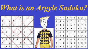 Solving an Argyle Sudoku Puzzle
