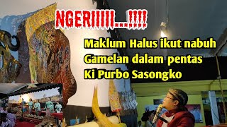 NGERIII  !!!  Makluk Halus Ikut Nabuh Gamelan di Pentas Wayang KI PURBO SASONGKO