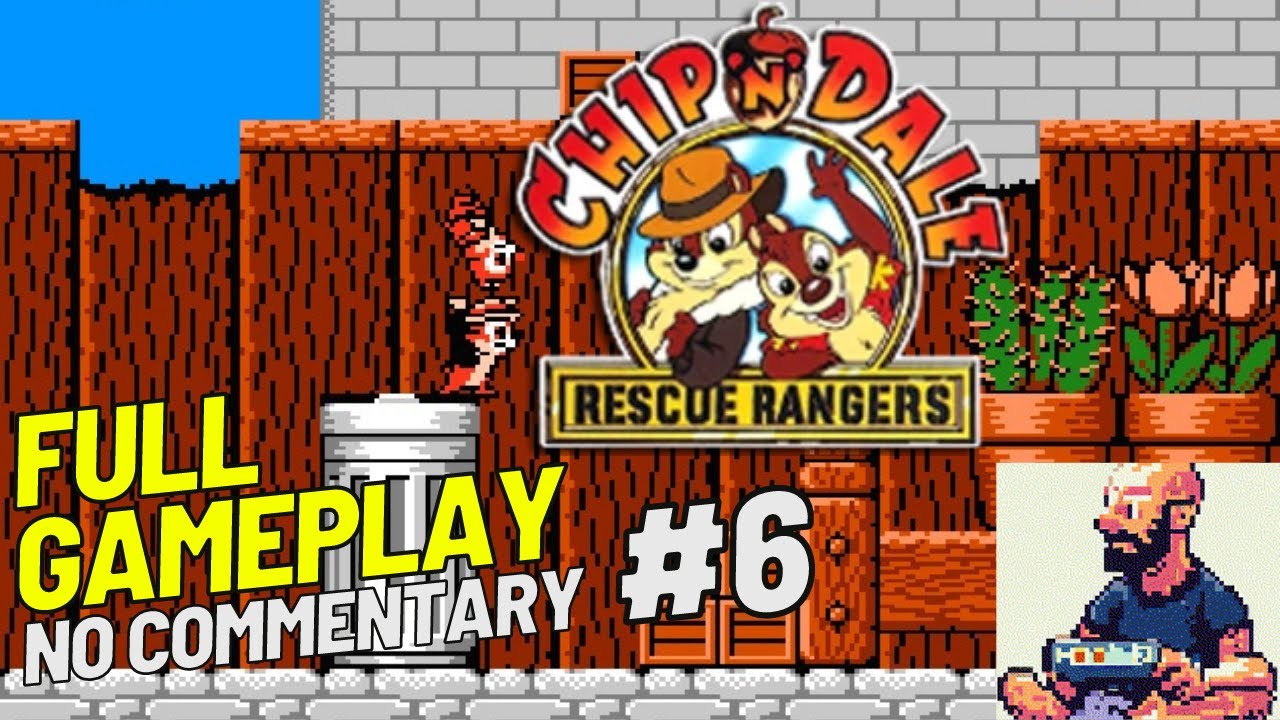 Chip n Dale Rescue Rangers (NES) - Full Gameplay [No Commentary] - YouTube