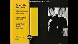 ABC Split Screen Credits (January 14, 2000)