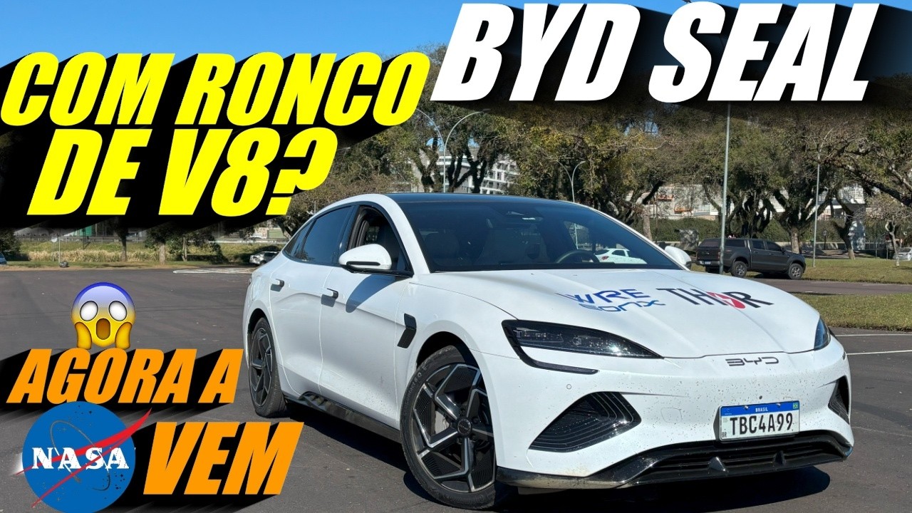 BYD SEAL COM RONCO DE V8? Agora a NASA vem!