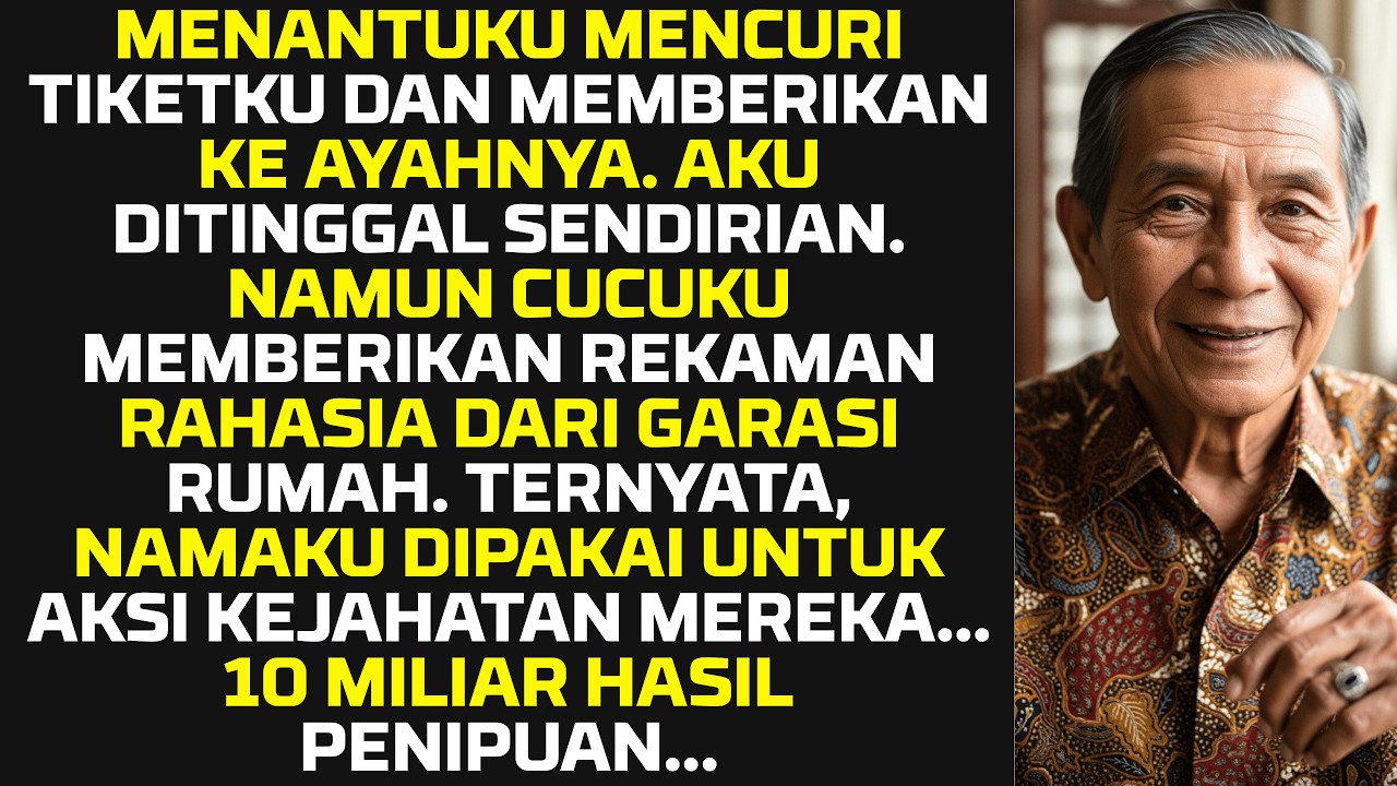 Tiket Rp180 Jt KUBAYAR, Menantuku Kasih Ke Ayahnya & Buang Aku Di Bandara... Dia Tak Sadar Bahwa...