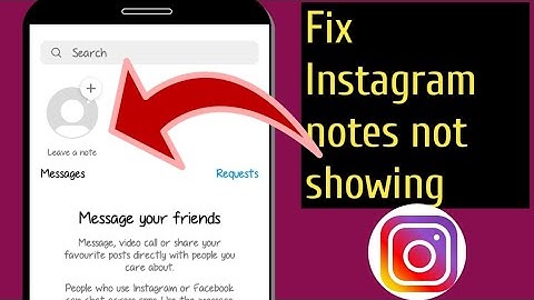NEW Fix Instagram Notes Feature Not showing 2023( how to Get Instagram notes)