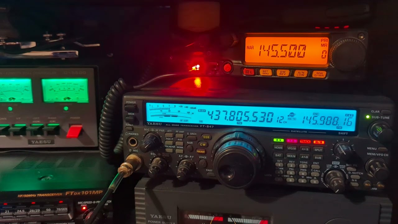 Amateur Radio Space Communication with M0YKS