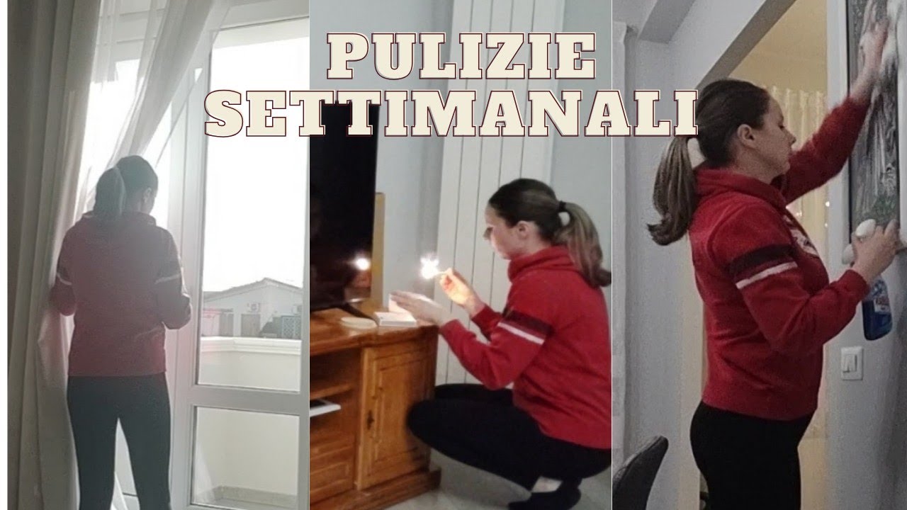 LA PULIZIA SETTIMANALE DELLA CASA🏡