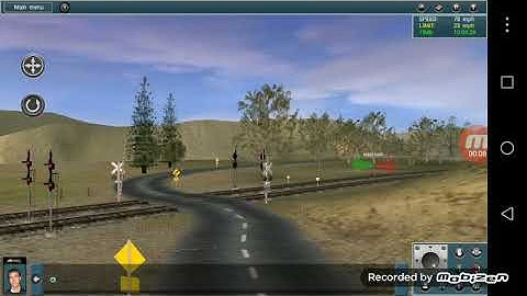 Trainz simulator 12 USA Railroad crossing