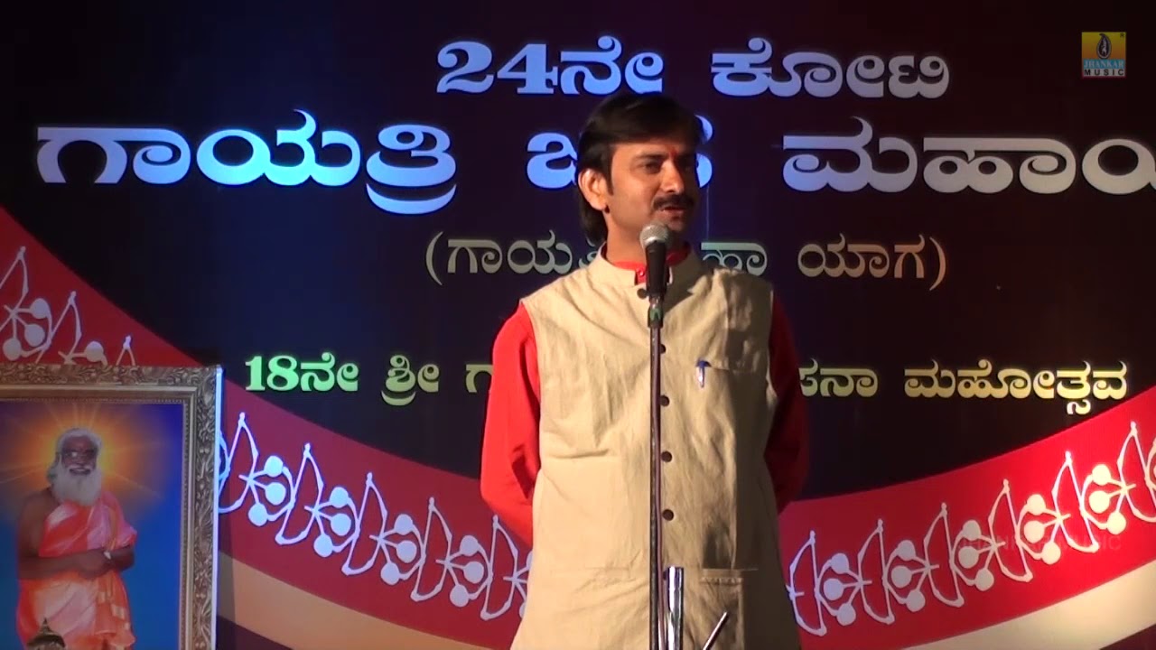 LATEST COMEDY BY SRI BASAVRAJ MAHAMANI AT GAYATRI TEMPLE TADAS | Jhankar Music