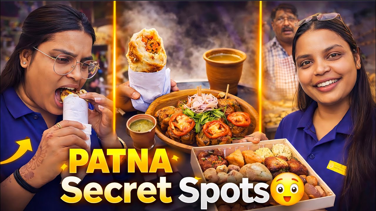 Exploring Hidden Food Places in Patna Part 1 😍
