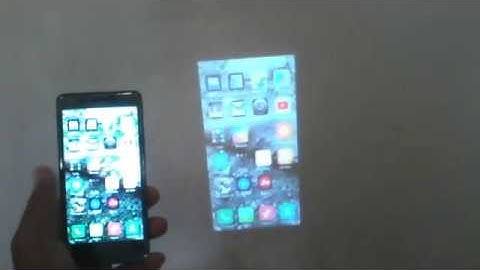 UNIC UC 46 PROJECTOR WIRELESS DISPLAY CONNECTION & AND DEMO OF MIRROR SCREEN