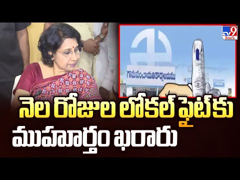 Telangana Local Body Elections 2025 : నెల రోజుల లోకల్ ఫైట్ కు ముహూర్తం ఖరారు - TV9 - TV9
