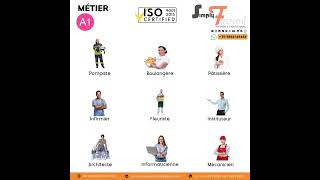 Learn French Vocabulary for MÉTIER 🇫🇷