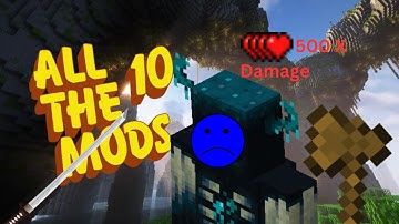 The Best Silent Gear Melee Weapon in ATM10 – Ultimate Build & Enchantments!