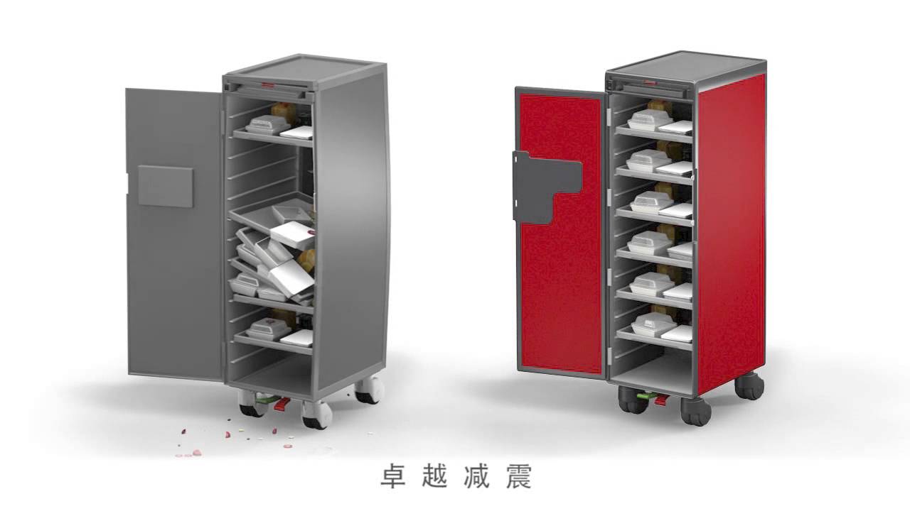 The lightest Airline trolley  from Norduyn