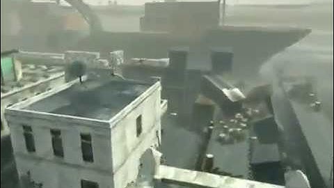 MW3 -AMAZING Bakaara Throwing Knife Domination Tutorial - Cross map