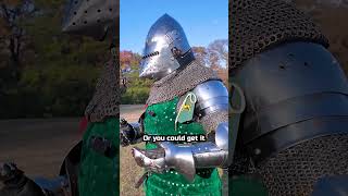 Can a Polehammer Beat Armor? #sword #history #martialarts