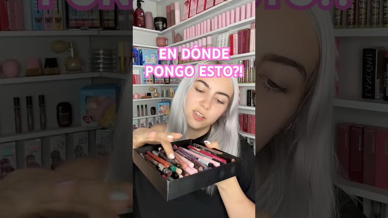 Llevo MESES con este desastre de delineadores😩😅 