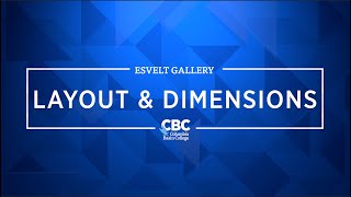 Esvelt Gallery - Layout & Dimensions