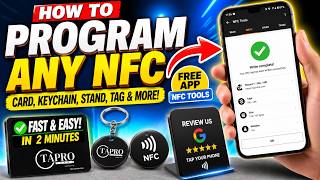 Program Any NFC Card, Stand or Tag with NFC Tools (Fast & Easy)