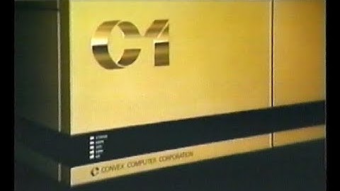 Convex: A Decade of Supercomputing (Visualizations, May 1992)