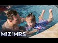 Olympic champion Ryan Lochte teaches Monroe how to swim: Miz & Mrs., Dec. 17, 2020