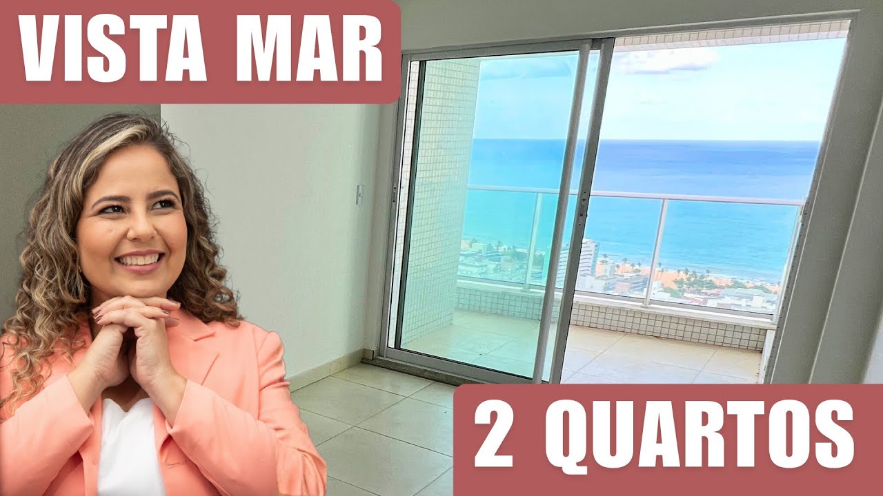 APARTAMENTO VISTA MAR | 2 QUARTOS | ANDAR SUPER ALTO NO ALTIPLANO EM JOÃO PESSOA