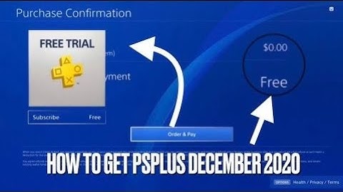 Ps4 free trial without credit card